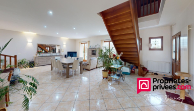 Maison 6 pièces 215 m2 sur sous sol total