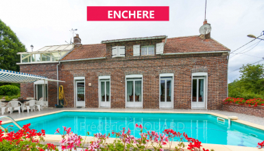 Maison ancienne Pays d'Othes avec piscine