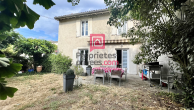 Maison de ville 130m2 - 3 chambres - garage et jardin