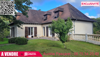 10 min BRIVE - MAISON T6 de 170m²+SOUS-SOL+dépendance