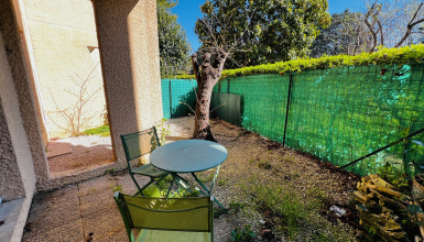 Studio avec Jardin dans résidence sécurisée