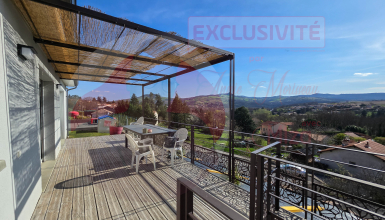 maison 94 m² , 3 chambres,  jardin, terrasse et vue